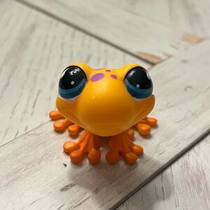 authentic littlest pet shop #874 - frog